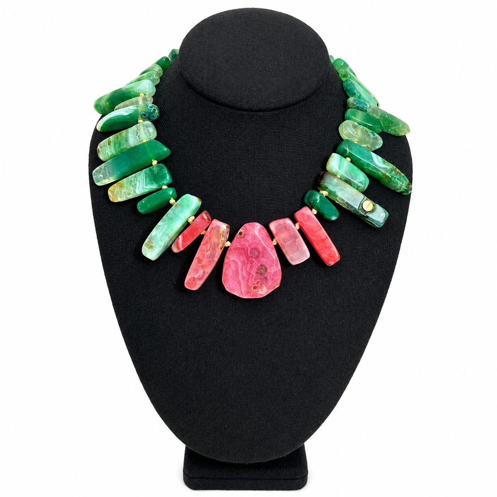 Natural Stone Necklace 0369108 image 2