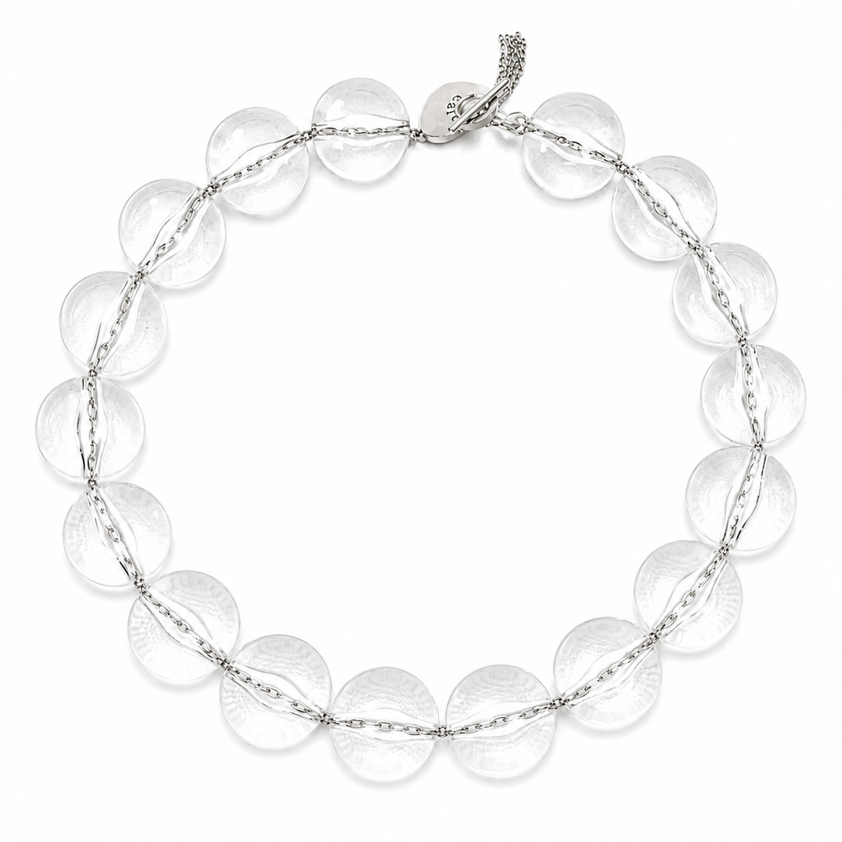 Clear beads necklace caro original 0369003 image 0