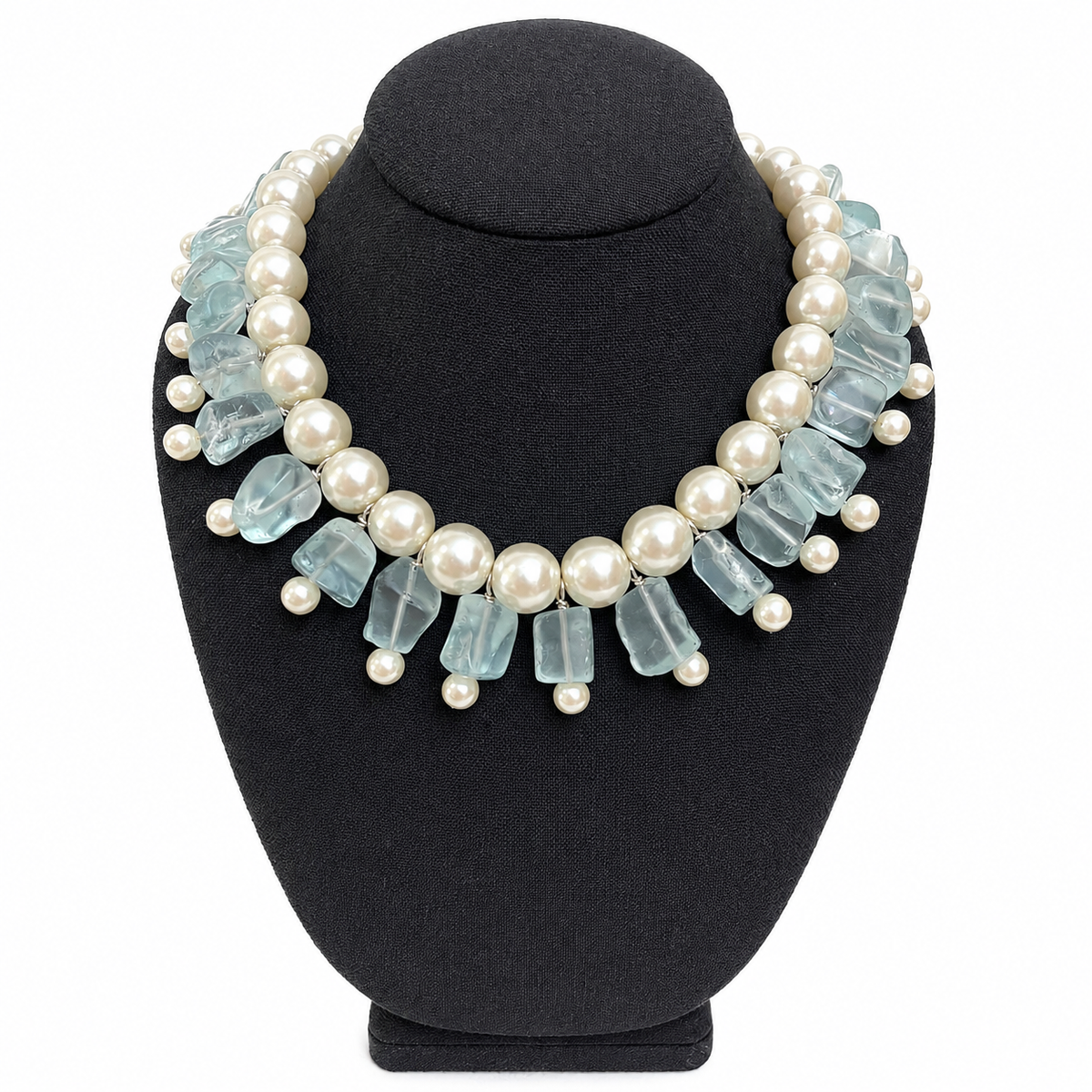 Tumbled Glass Necklace 0369157 image 3