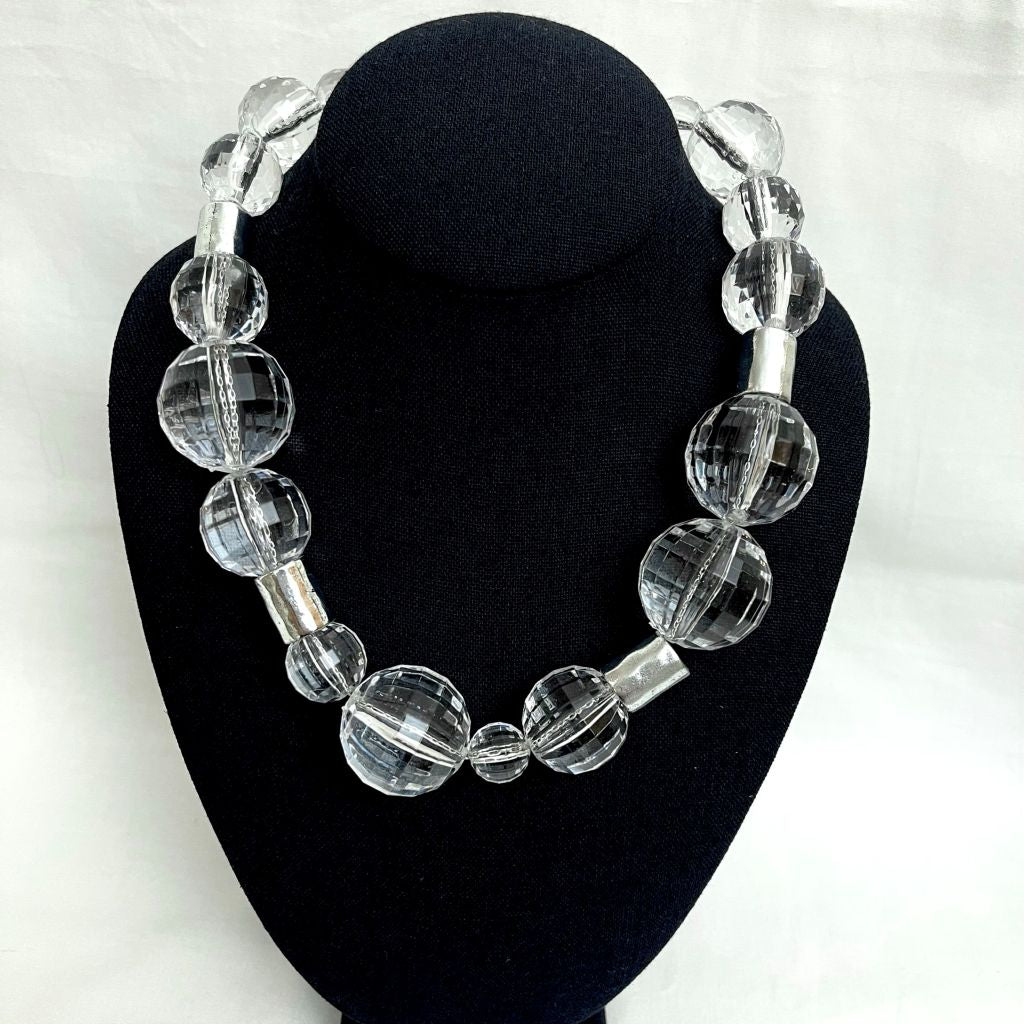 Clear beads necklace caro original 0369006 image 2