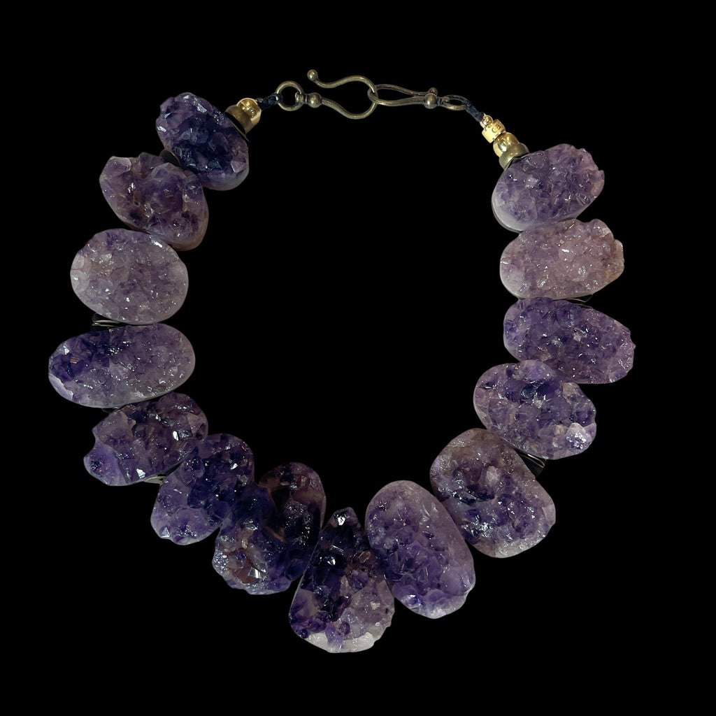Raw Amethyst Formation Necklace 0369267 image 6