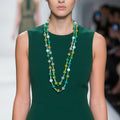 Green Long Necklace 0369135 image 0