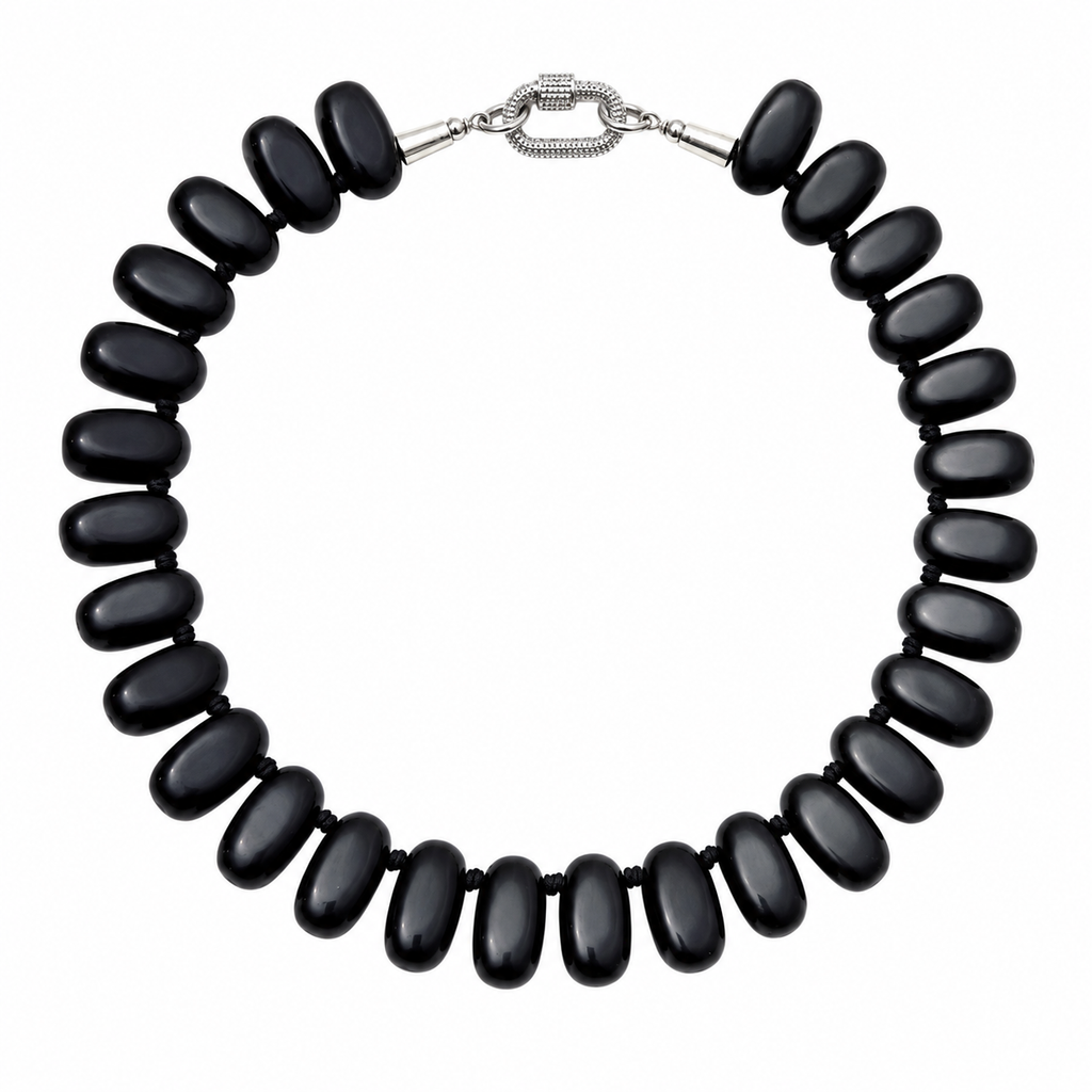 Black Obsidian Necklace 0369061 image 0