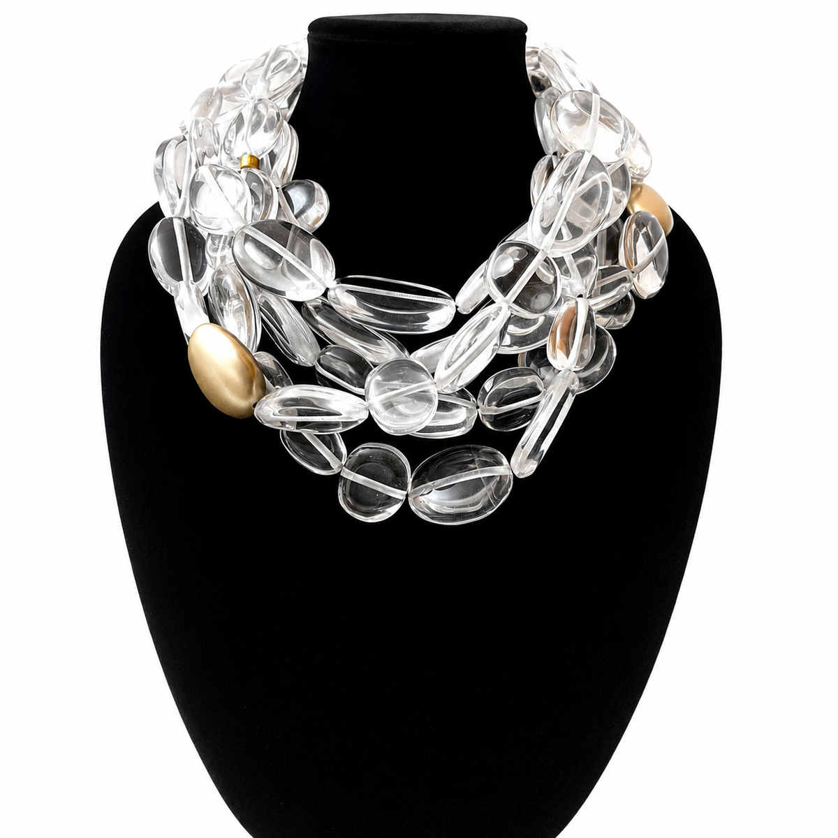 Clear Statement Necklace 0369190 image 2