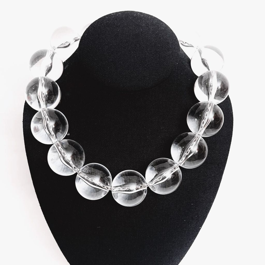 Clear beads necklace caro original 0369003 image 2