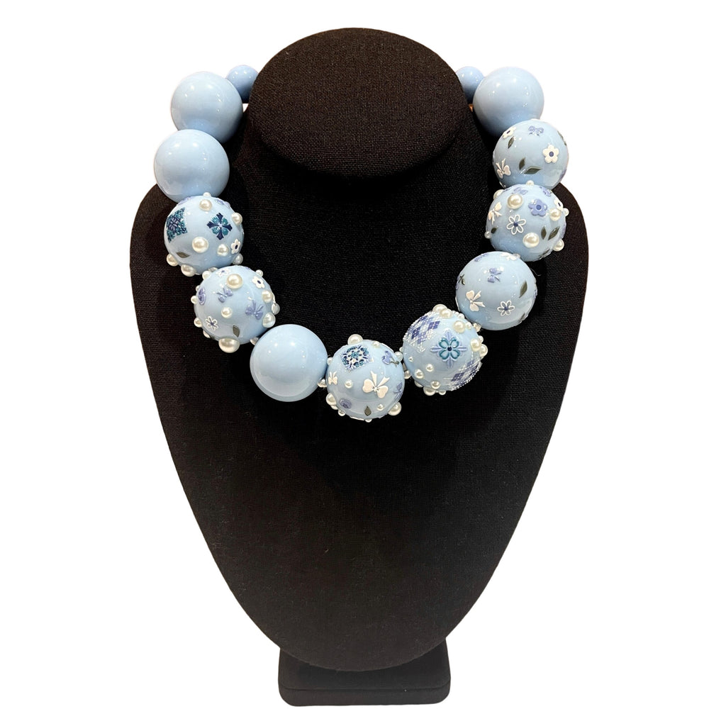 Baby Blue Blossom Necklace 0369268 image 5