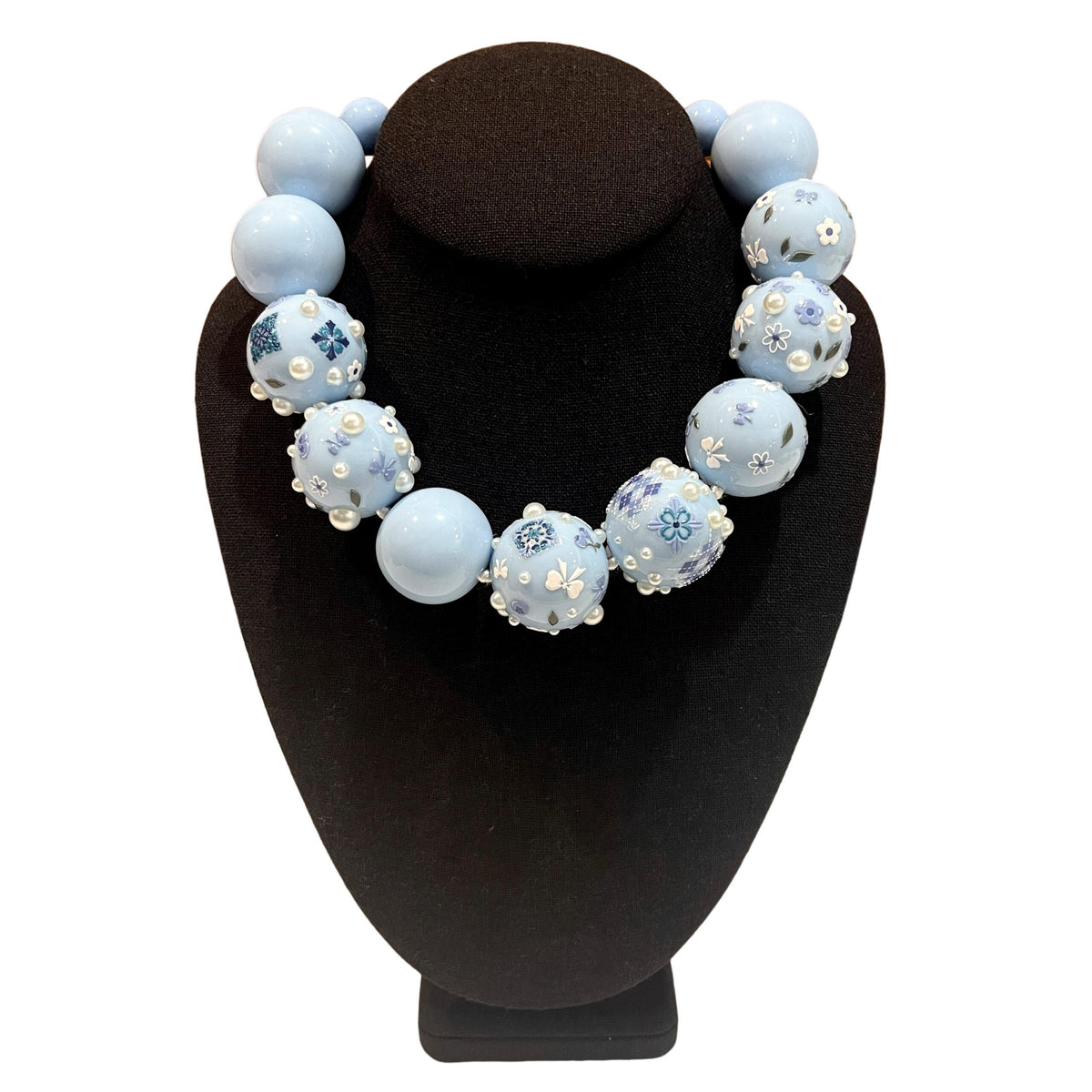 Baby Blue Blossom Necklace 0369268 image 5