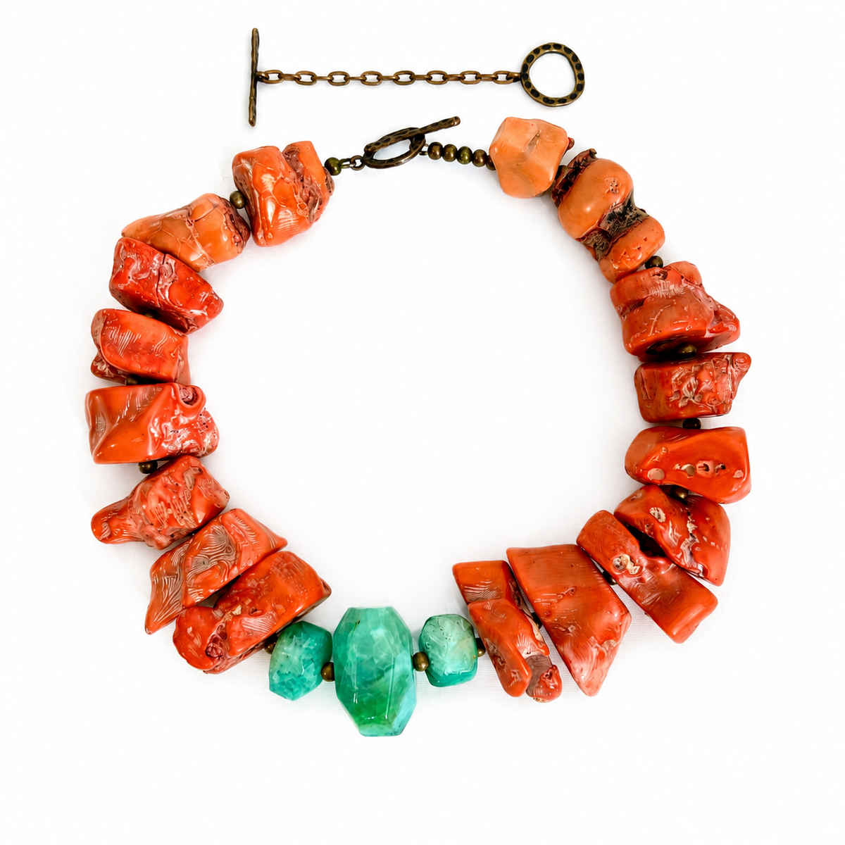 Chunky Coral Necklace 0369011 image 0