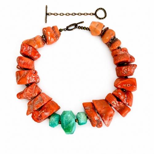 Chunky Coral Necklace 0369011 image 0