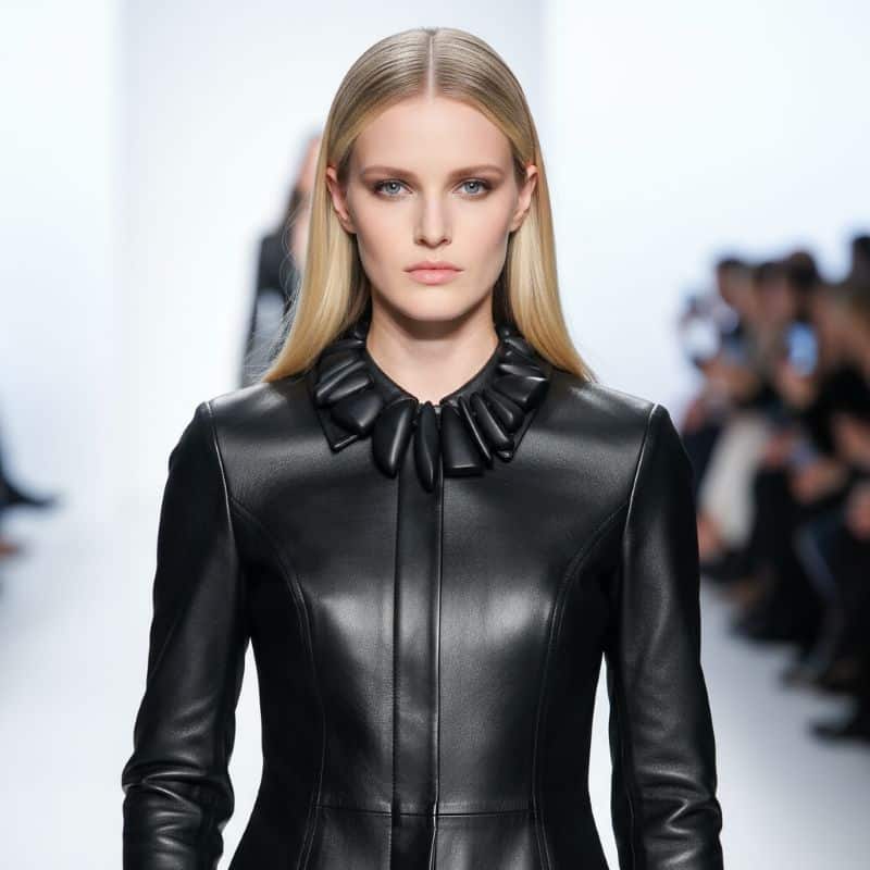 Striking, modern, and unapologetically bold, this Chunky Black Necklace brings sculptural elegance to any wardrobe. Crafted from asymmetric acrylic beads in a smooth matte black finish, it blends contemporary minimalism with an artful, hand‑shaped feel. Each bead carries its own subtle irregularities, creating a rhythmic silhouette that feels both refined and effortlessly statement‑making. The necklace measures 16 inches and includes an extender that allows for a comfortable, customizable fit up to 22 inches. At 10 ounces, it offers a substantial presence without sacrificing all‑day wearability. Its matte black tone adds a sleek, versatile edge—equally at home with a crisp white shirt, a tailored blazer, or a dramatic evening ensemble. Designed for those who gravitate toward clean lines and confident proportions, this piece transforms even the simplest outfit into a curated style moment. The sculptural beads draw the eye without overwhelming, making it a perfect balance of boldness and restraint. With its modern geometry and timeless monochrome palette, the Chunky Black Necklace becomes a wardrobe anchor—an accessory that elevates, sharpens, and defines your look. Whether worn solo or layered with other textures, the Chunky Black Necklace delivers a powerful, fashion‑forward presence.