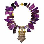 Purple Jasper Necklace 0369007