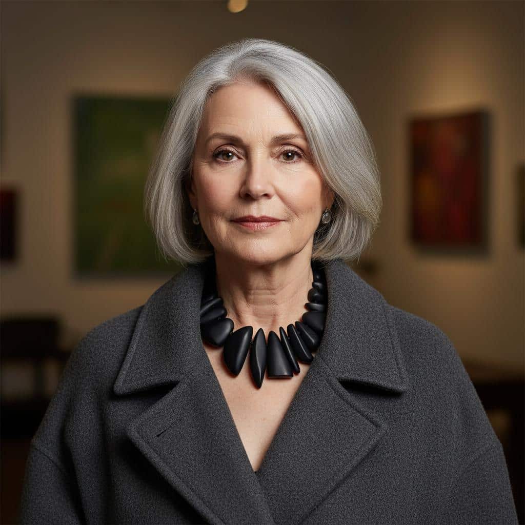 Chunky Black Necklace