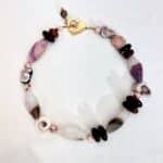 Pink Agate Necklace 0369017