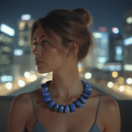 Blue Necklace 0369052