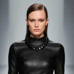 Black Obsidian Necklace 0369061