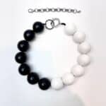 Black and White Necklace 0369111