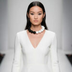 Black and White Necklace 0369111