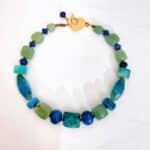 Blue Green Necklace 0369124