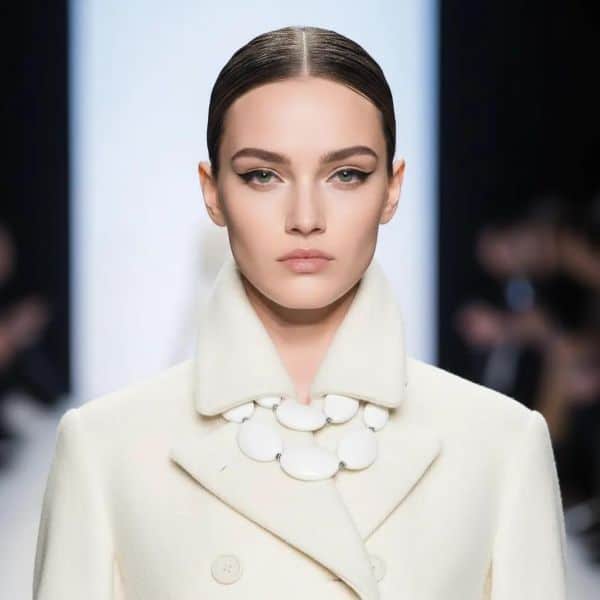 Graceful yet commanding, this exquisite double-strand necklace elevates your winter wardrobe with refined artistry and effortless style. Designed with versatility in mind, it transitions seamlessly between a single-strand silhouette—stretching up to 43 inches for an exotic, elongated look—and a layered choker effect that adds dramatic flair to turtlenecks and high-neck ensembles. Measuring 21 inches in its shorter form and weighing a wearable 22 oz, it offers both visual impact and lightweight comfort.  Wear it showing one strand, double it up to show a standard long necklace, or maximize its looks wearing an extra-long single strand that will reach beyond the knee length, for a dramatic effect with pants, or a long, flowy dress. The winter white is versatile during summer or winter. The winter white palette exudes understated elegance, while oval-shaped beads shimmer with embedded rhinestones, catching the light with every movement. Their subtle sparkle brings a festive touch to neutral tones, pairing beautifully with cashmere, wool, or sleek winter knits. Whether worn for holiday gatherings or cozy weekend brunches, this necklace complements the season with softness and glamour. Designed to be styled your way, it’s more than an accessory—it’s a statement of adaptability and grace. From its thoughtful structure to its radiant beadwork, this piece invites creative styling and personal expression. Let it wrap your neck in quiet luxury, turning ordinary winter layers into extraordinary fashion moments.