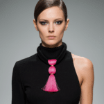 Pink Tassel Necklace 0369149