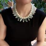 Tumbled Glass Necklace 0369157