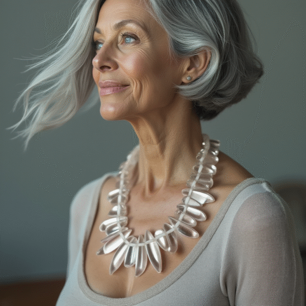 Clear Necklace 0369155 - Image 3