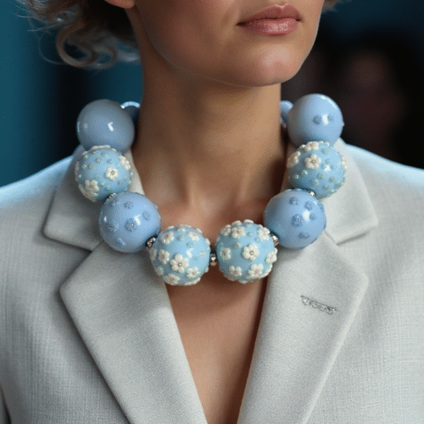 Baby Blue Necklace 0369156 - Image 2