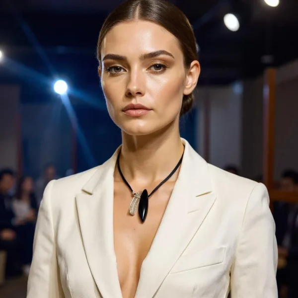 🖤 Sleek and simple; adaptable, and effortlessly refined—the black cotton cord necklace is a statement in minimalist sophistication with a thoughtful nod to practicality. Designed for versatility, it seamlessly shifts from a snug choker to a graceful 29-inch drape, allowing you to tailor the fit to your mood and outfit. Its lightweight construction makes it an ideal travel companion, offering all-day comfort without compromising on impact. Whether you're heading to a gallery opening or slipping into something casual for brunch, this simple but sophisticated piece adapts to any occasion with ease. The dual-pendant design—a bold black matte resin paired with a transparent counterpart—creates visual contrast and depth while staying true to a modern, simple, understated aesthetic. The pairing invites quiet contemplation: light and shadow, transparency and opacity, softness and strength. Set against the clean line of the cotton cord, these elements work together to evoke subtle elegance with a contemporary edge. It’s a necklace that doesn’t shout—it whispers taste, thoughtfulness, and individuality. Perfect for those who value form and function, this piece elevates your style while keeping pace with your lifestyle. Wear it your way, wherever the day takes you.
