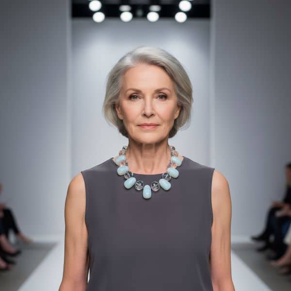 Experience the enchantment of natural beauty and artistry with our handcrafted necklace featuring luminous gemstones. This extraordinary piece showcases an elegant interplay between two distinct bead types, marrying subtle opalescence with earthy sophistication. The design revolves around the seamless union of Opalite Crystal beads and genuine Crystal Rock beads. Each element captures and reflects light in its own unique way, creating a dynamic dance of brilliance with every movement. The Opalite Crystal strands reveal a mesmerizing color effect that shifts from soft green to pale blue, lending the necklace an ethereal quality that changes with each glance. Complementing these hues, the Crystal Rock beads provide structure and clarity, grounding the iridescent glow in polished elegance. Capable of harmonizing with virtually any outfit, this versatile accessory transitions seamlessly from casual to formal settings. Whether paired with a crisp white blouse or a sleek evening gown, the subtle sparkle of Opalite Crystal details creates an eye-catching focal point without overwhelming the ensemble. More than an ornament, this necklace stands as a work of art, connecting fashion with raw earth elegance. The interplay of transparent beads and natural textures delivers a distinctive organic look, highlighting both craftsmanship and mindful design. Enhance your collection with this piece that brings a luminous perspective to any wardrobe.