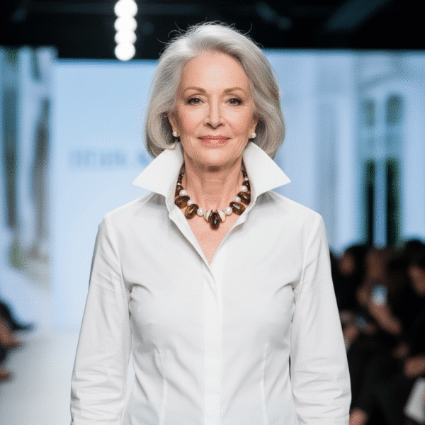 This 17-inch necklace is a tribute to chatoyant transformation and quiet power.