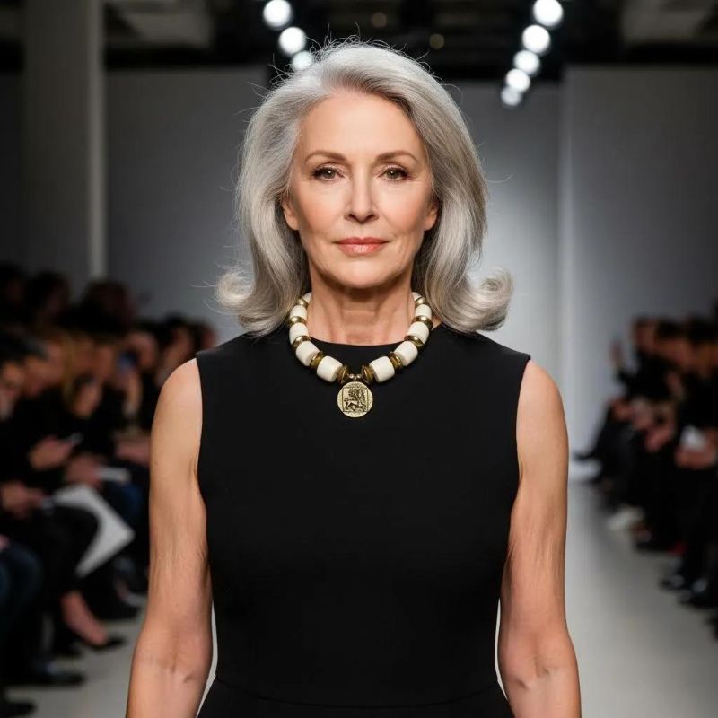 Ostia 0369233 Necklace Strength carved in stone, history cast in brass. This commanding necklace evokes the grandeur of ancient port cities and the power they once held. Crafted with bold white coral beads and substantial brass accents, it channels the elemental contrast of sea and empire—organic purity against forged resilience. At its heart lies a singular medallion: a lion in mid-roar, symbolizing the might and legacy of Ostia during Rome’s golden age. Measuring 17 inches, with an extender reaching 22 inches, this 9-ounce piece sits with presence and poise. The coral beads offer a tactile coolness, while the brass discs catch light like sun on stone. Together, they form a wearable relic—one that speaks of trade routes, mythologies, and the timeless allure of Mediterranean craftsmanship. Whether worn with linen or leather, the Ostia necklace transforms any ensemble into a statement of strength and story. It’s not just jewelry—it’s a tribute to a civilization that revered beauty and power in equal measure. Let the lion guide you. Let the brass gleam like ancient coin. Let Ostia whisper through the ages, three times over, in the language of adornment. Details: Length: 17–22 inches Weight: 9 oz Materials: White coral, brass, lion medallion Style: Heritage statement piece