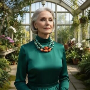 Amazonite Cluster Combo Layered color. Natural harmony. Effortless statement.   This Amazonite Cluster brings together two beautifully coordinated necklaces—products 0369242 and 0369243—designed to be worn as a striking layered duo or enjoyed individually. Each piece is crafted from natural amazonite, celebrated for its soothing blue‑green tones, and vibrant orange coral that adds a warm, energizing contrast. Gold‑accented coconut spacer beads introduce an earthy elegance, creating a balanced rhythm between color, texture, and shine. Both necklaces measure 18 inches in length and are fully adjustable, allowing you to achieve the perfect layered silhouette. When worn together, they create a bold, dimensional look that sits gracefully along the neckline. Combined, the two pieces weigh 14 ounces—substantial enough to feel luxurious, yet comfortable for all‑day wear. The Amazonite Cluster is ideal for those who love versatility. Wear the full combo for a dramatic, curated statement, or separate the pieces to suit your mood, outfit, or occasion. Each necklace stands beautifully on its own, yet together they form a cohesive, artful pairing that elevates any style. Whether you’re drawn to the calming presence of amazonite, the fiery charm of coral, or the richness of layered design, this combo offers endless ways to express your individuality.  You can purchase either piece separately by searching for the product number, or purchase this combo at a lower price.