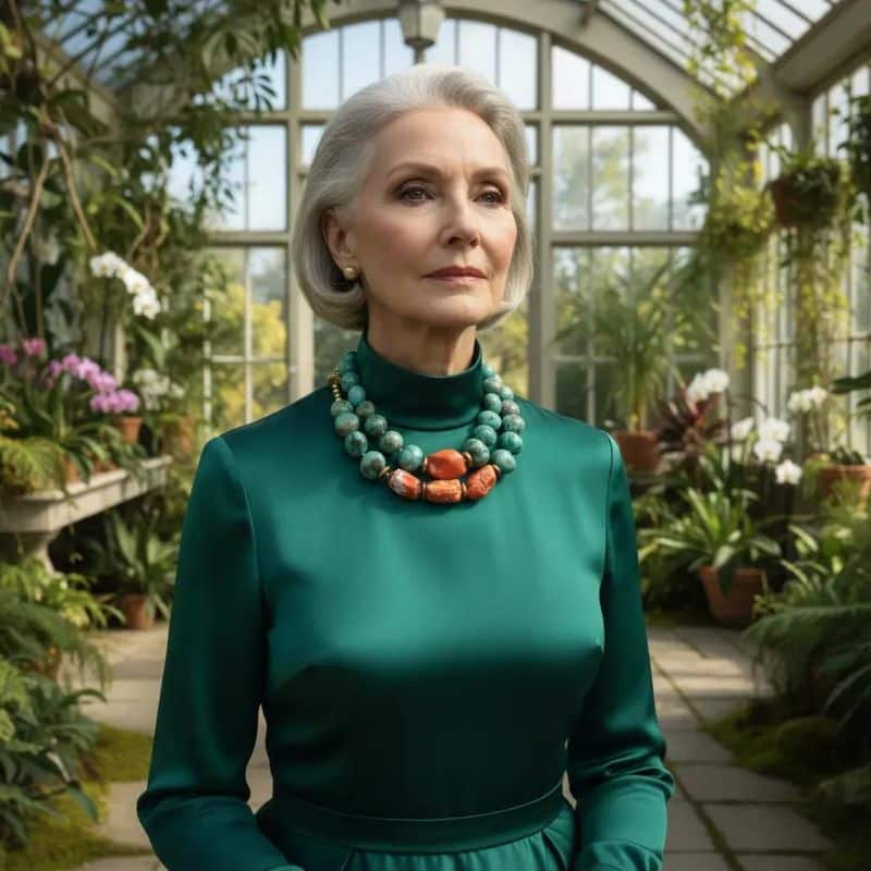 Amazonite Cluster Combo Layered color. Natural harmony. Effortless statement.   This Amazonite Cluster brings together two beautifully coordinated necklaces—products 0369242 and 0369243—designed to be worn as a striking layered duo or enjoyed individually. Each piece is crafted from natural amazonite, celebrated for its soothing blue‑green tones, and vibrant orange coral that adds a warm, energizing contrast. Gold‑accented coconut spacer beads introduce an earthy elegance, creating a balanced rhythm between color, texture, and shine. Both necklaces measure 18 inches in length and are fully adjustable, allowing you to achieve the perfect layered silhouette. When worn together, they create a bold, dimensional look that sits gracefully along the neckline. Combined, the two pieces weigh 14 ounces—substantial enough to feel luxurious, yet comfortable for all‑day wear. The Amazonite Cluster is ideal for those who love versatility. Wear the full combo for a dramatic, curated statement, or separate the pieces to suit your mood, outfit, or occasion. Each necklace stands beautifully on its own, yet together they form a cohesive, artful pairing that elevates any style. Whether you’re drawn to the calming presence of amazonite, the fiery charm of coral, or the richness of layered design, this combo offers endless ways to express your individuality.  You can purchase either piece separately by searching for the product number, or purchase this combo at a lower price.