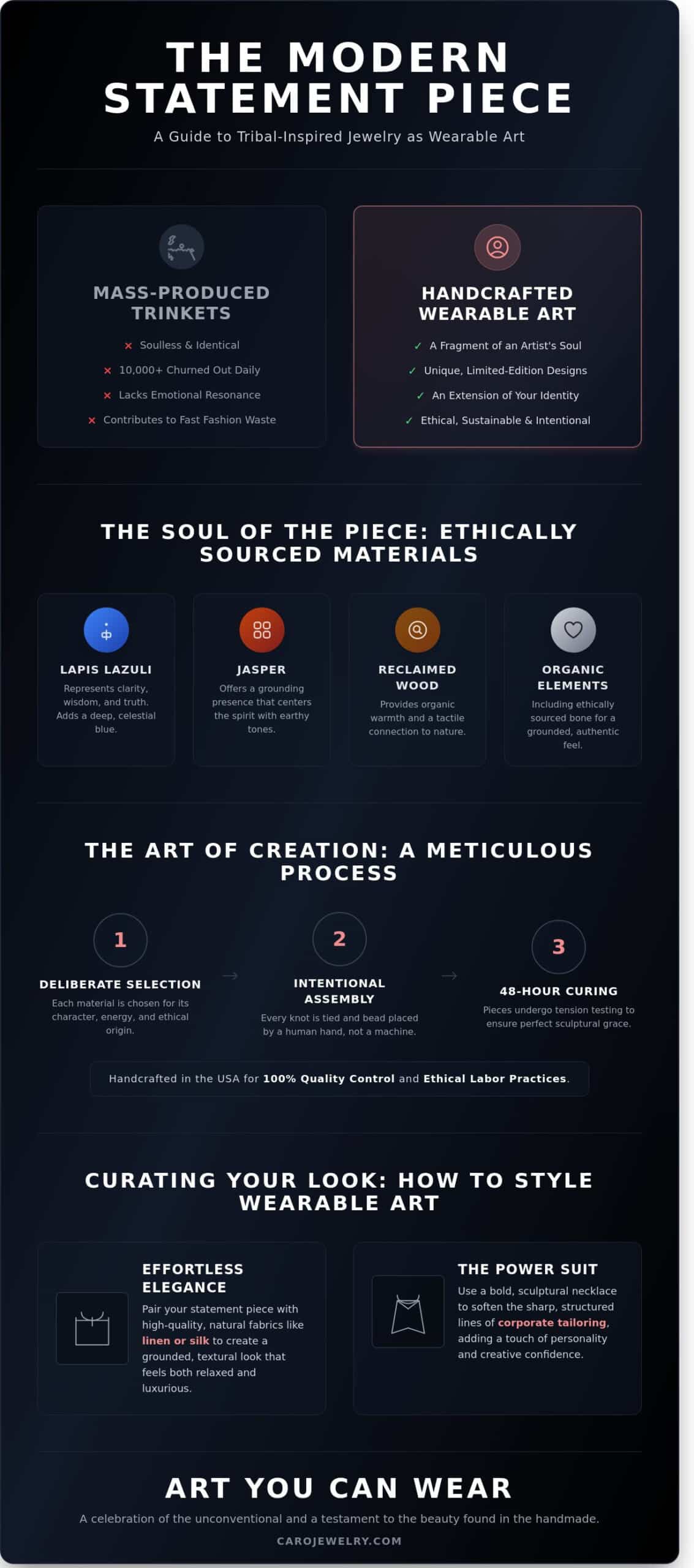 The Art of the Tribal Necklace: A Guide to Bold, Handcrafted Statement Pieces