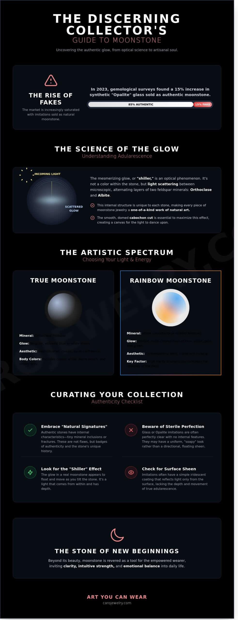 Moonstone Jewelry: A Guide to the Luminous Art of the Dream Stone