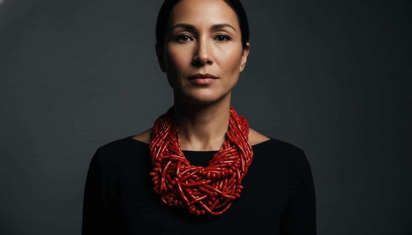The Art of the Red Coral Multi Strand Necklace: A Guide to Styling Wearable Art