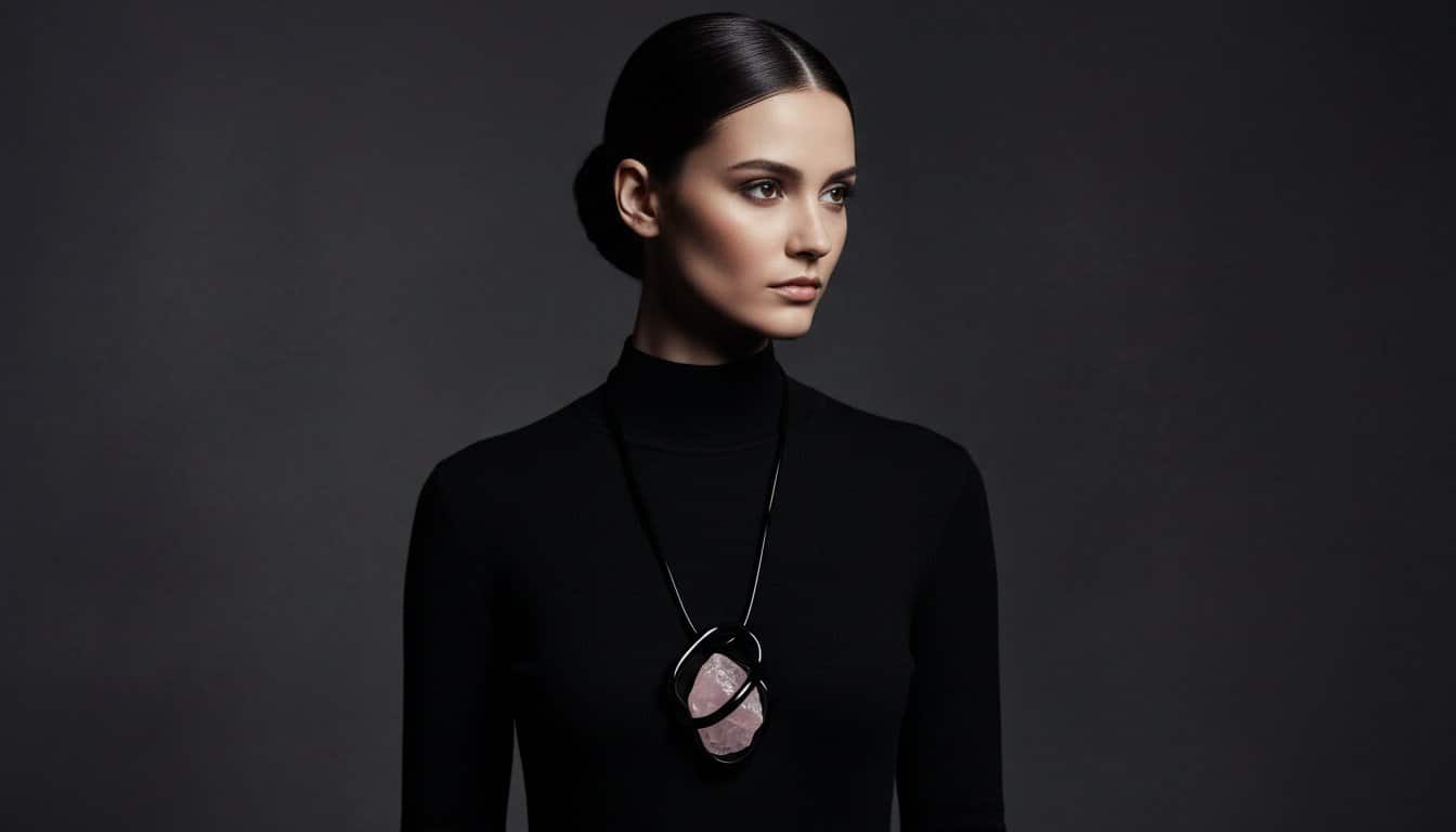 The Art of Selection: Choosing the Perfect Necklace for a High Neckline Dress