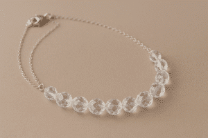 Crystal Clear Necklace: Elegant Handcrafted Jewelry by Caro Jewelry