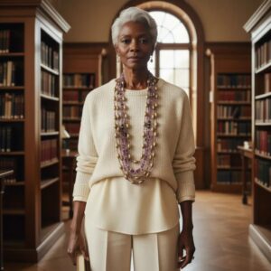 Indulge in the luxurious charm of the Purple Delight necklace — a radiant statement piece designed to captivate and elevate any ensemble.